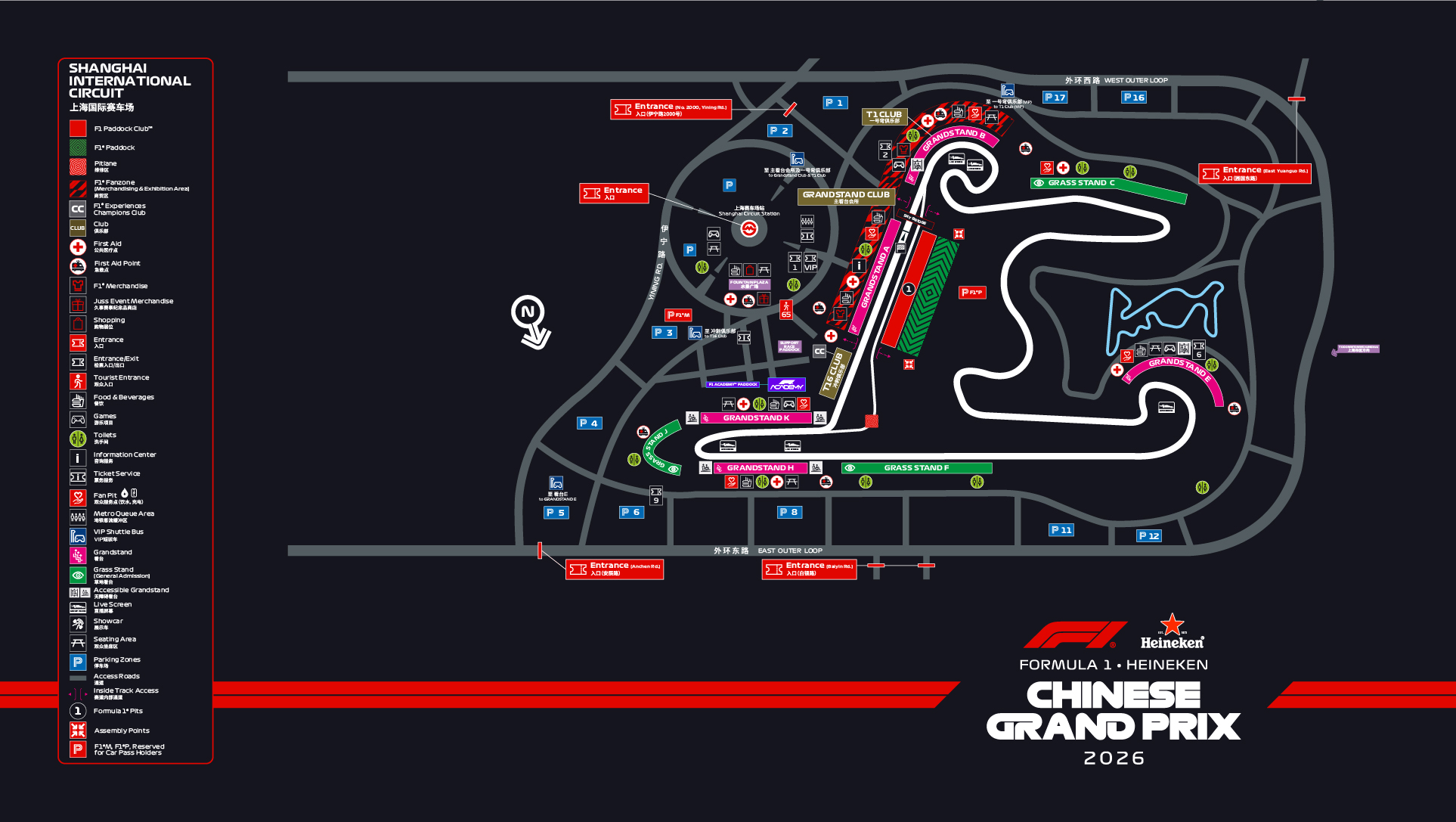 F1 Circuit Map